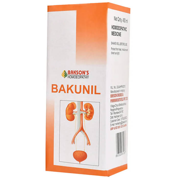 Bakson's Homeopathy Bakunil Syrup - Safuron Naturals