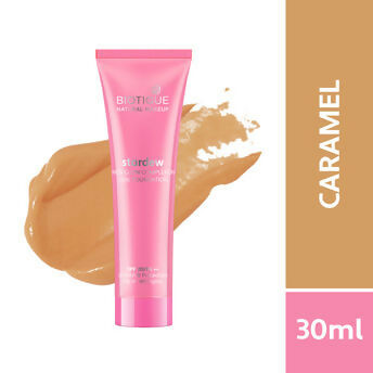 Biotique Stardew Insta Glow Complexion Care Foundation SPF 20 - Caramel Biotique Stardew Insta Glow Complexion Care Foundation SPF 20 - Caramel