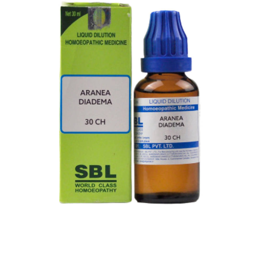 SBL Homeopathy Aranea Diadema Dilution - Safuron