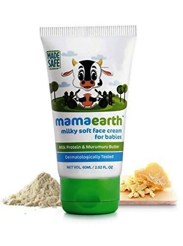 Mamaearth Natural Berry Blast Kids Toothpaste & Milky Soft Natural Baby Face Cream For Babies Mamaearth Natural Berry Blast Kids Toothpaste & Milky Soft Natural Baby Face Cream For Babies