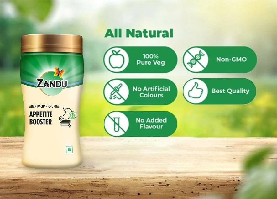 Zandu Appetite Booster Anar Pachan Churna Zandu Appetite Booster Anar Pachan Churna