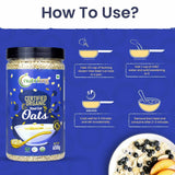 Nutriorg Certified Organic Steelcut Oats Nutriorg