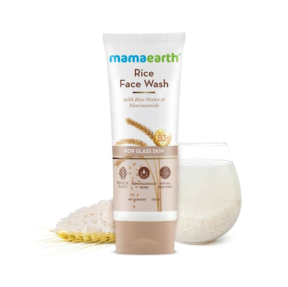 Mamaearth Rice Face Wash With Rice Water & Niacinamide Mamaearth Rice Face Wash With Rice Water & Niacinamide