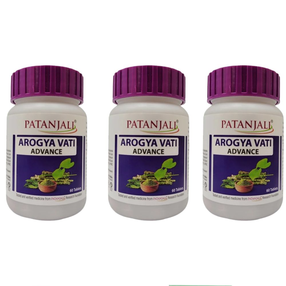 Patanjali Arogya Vati Advance Tablets - safuroncart Patanjali Arogya Vati Advance Tablets - safuroncart