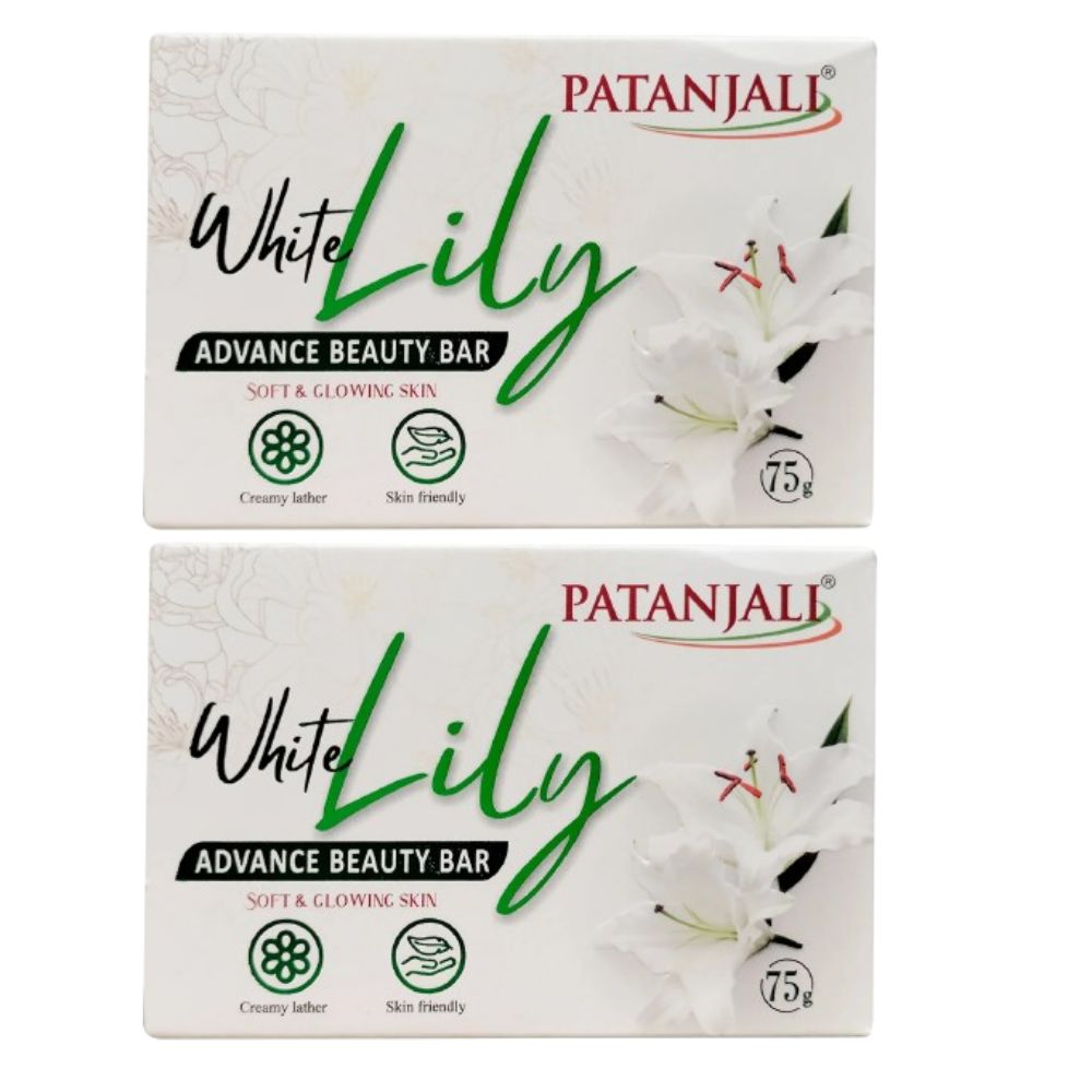 Patanjali White Lily Advance Beauty Bar - safuroncart