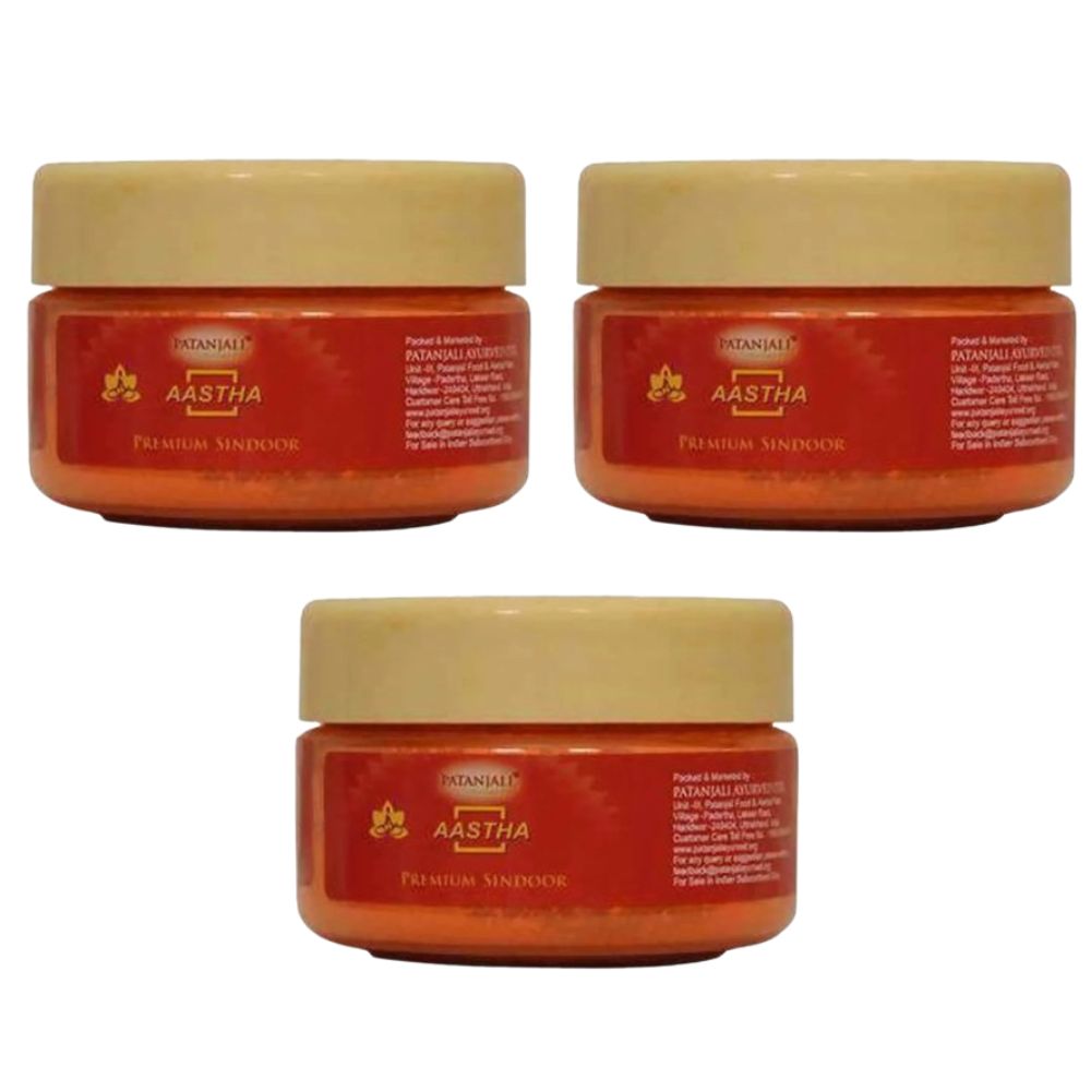 Patanjali Aastha Premium Sindoor (50 gm) - safuroncart Patanjali Aastha Premium Sindoor (50 gm) - safuroncart