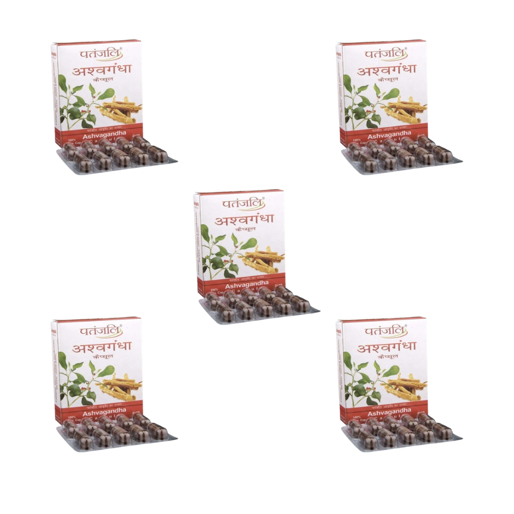 Patanjali Ashwagandha Capsules - safuroncart Patanjali Ashwagandha Capsules - safuroncart