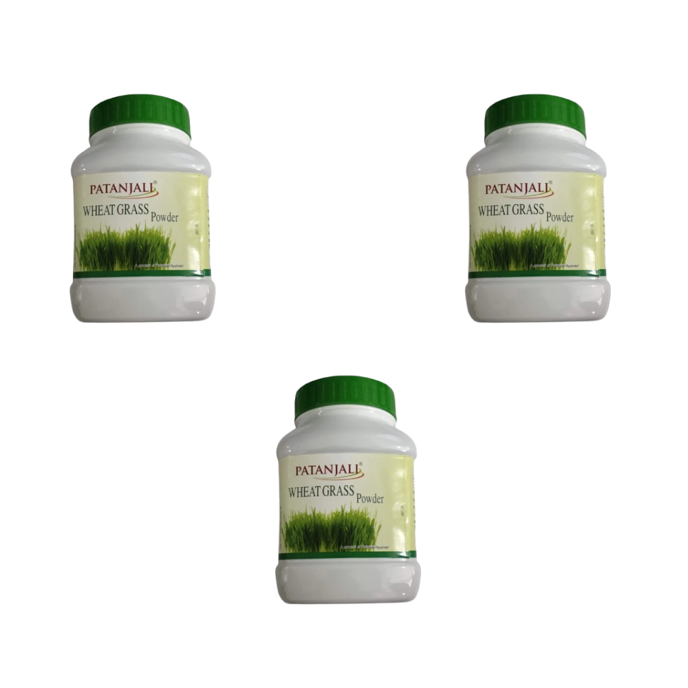 Patanjali Wheat Grass Powder - safuroncart Patanjali Wheat Grass Powder - safuroncart