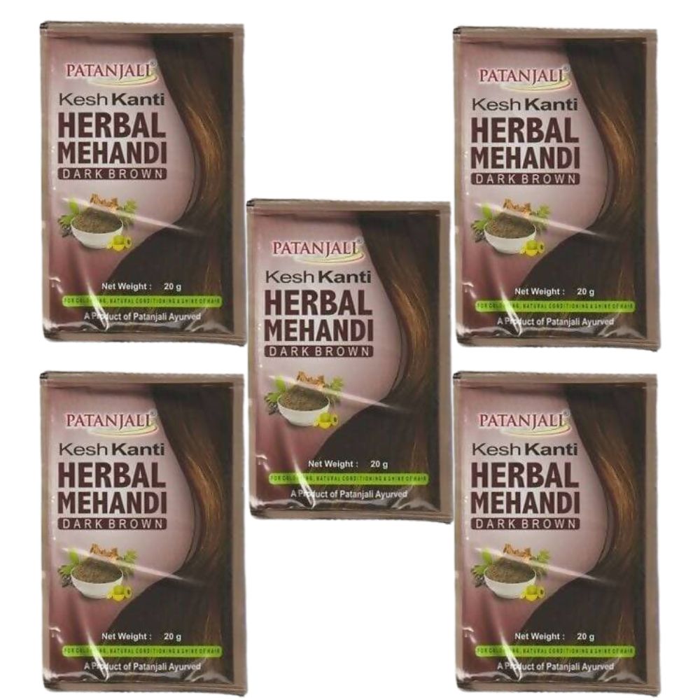 Patanjali Kesh Kanti Herbal Mehandi Dark Brown - safuroncart Patanjali Kesh Kanti Herbal Mehandi Dark Brown - safuroncart