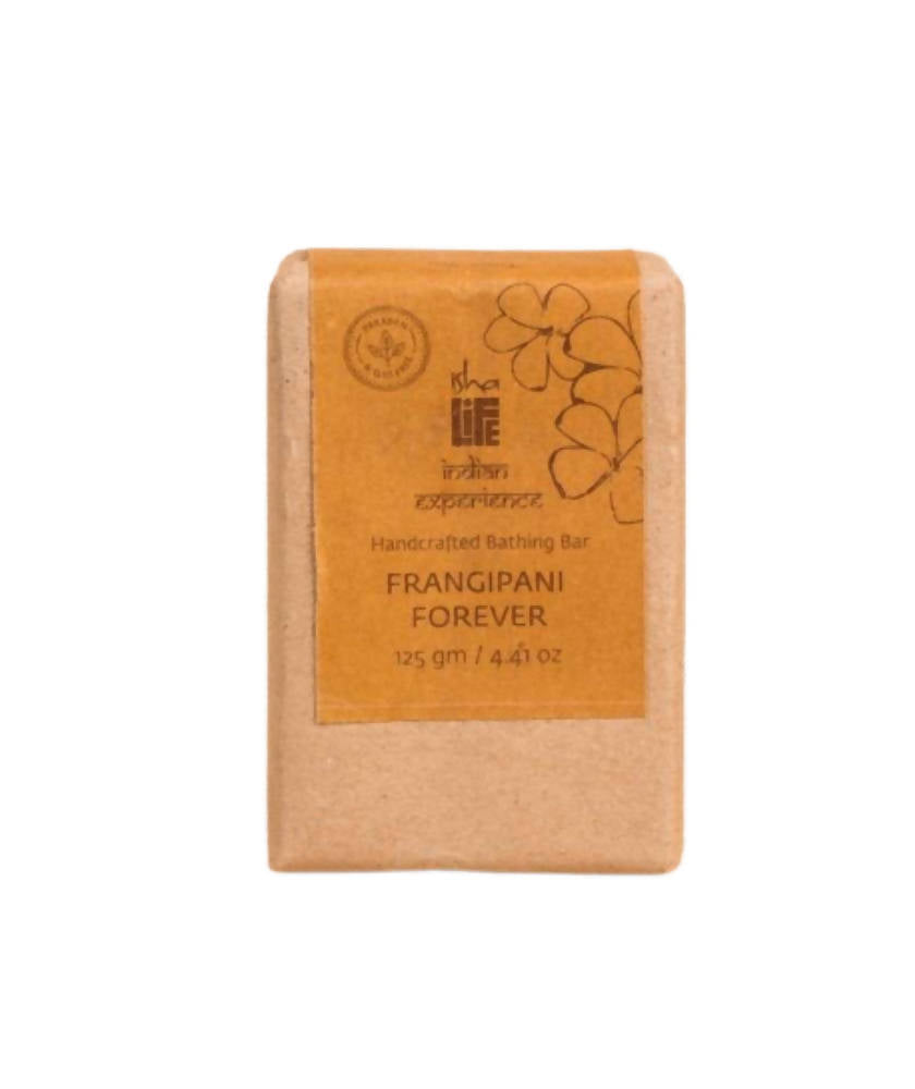 Isha Life Frangipani Forever Soap - Safuron Naturals