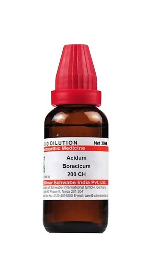 Dr. Willmar Schwabe India Acidum Boracicum Dilution Dr. Willmar Schwabe India Acidum Boracicum Dilution