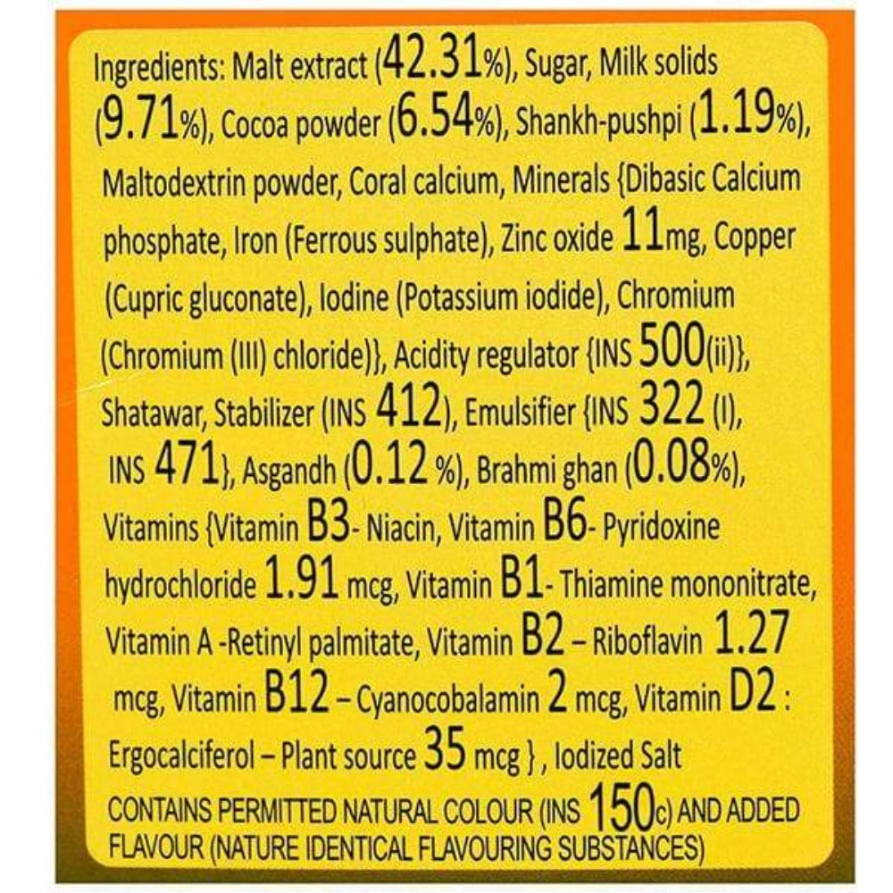 Patanjali Herbal Powervita Powder Plus Refill Pack - 500Gm Patanjali Herbal Powervita Powder Plus Refill Pack - 500Gm