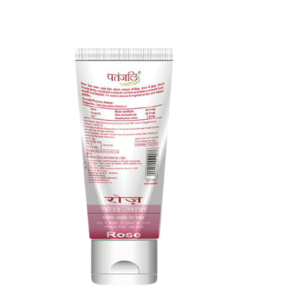 Patanjali Rose Face Wash Patanjali Rose Face Wash