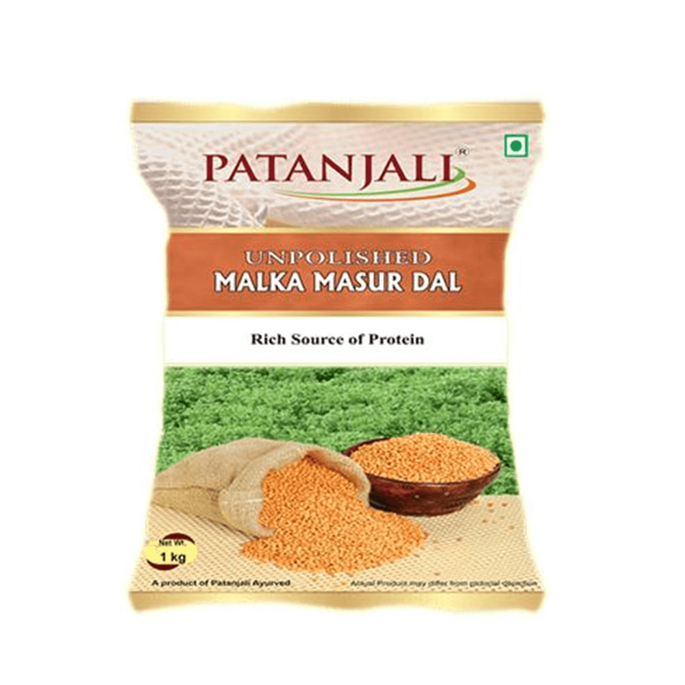 Patanjali Unpolished Malka Masur Dal (1 kg) Patanjali Unpolished Malka Masur Dal (1 kg)
