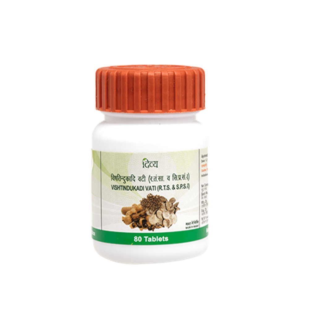 Patanjali Vishtindukadi Vati (80 Tabs) - safuroncart