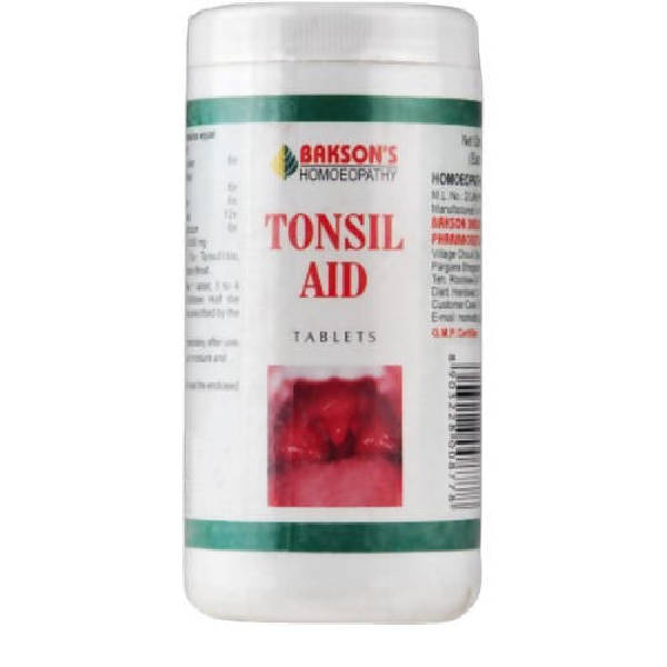 Bakson's Tonsil Aid Tablets - Safuron Naturals Bakson's Tonsil Aid Tablets - Safuron Naturals