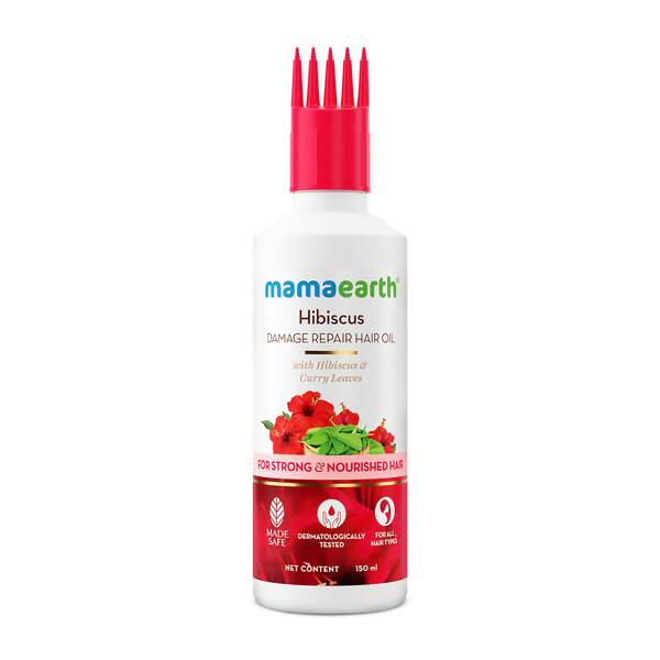 Mamaearth Hibiscus Damage Repair Hair Oil - Safuron