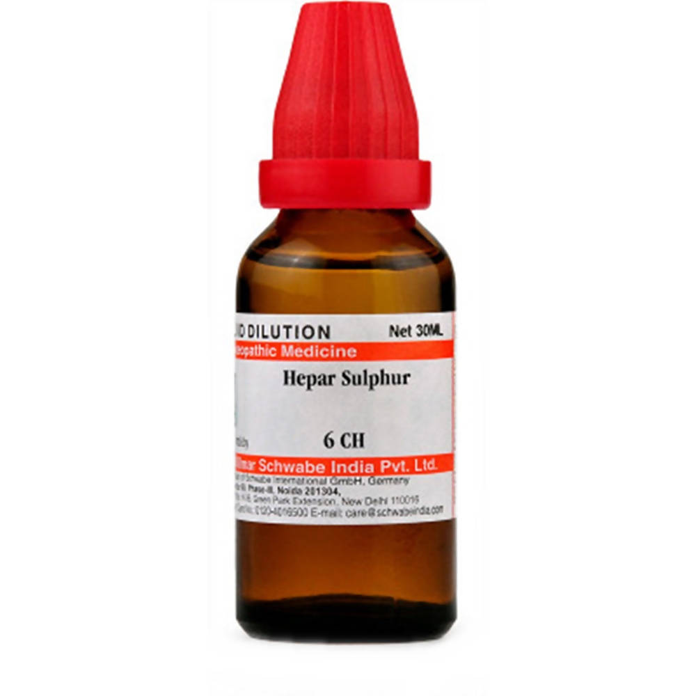 Dr. Willmar Schwabe India Hepar Sulphur Dilution Dr. Willmar Schwabe India Hepar Sulphur Dilution