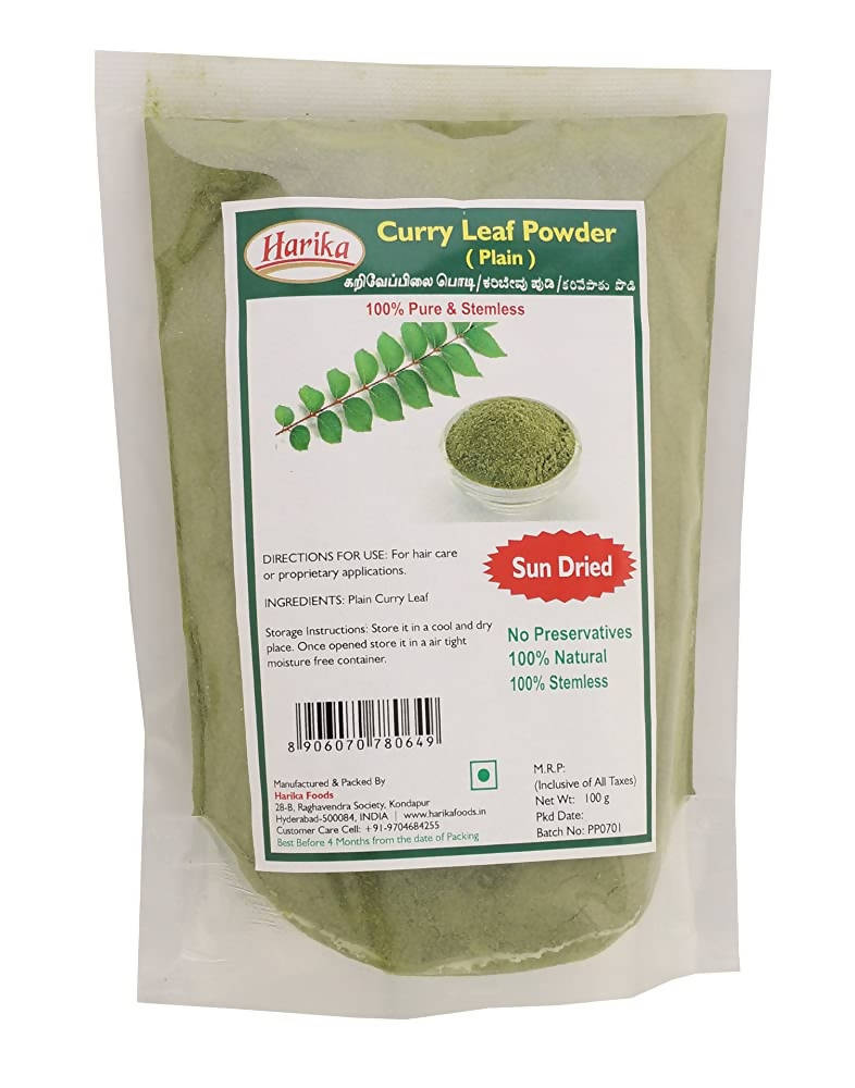 Harika Plain Curry Leaf Powder - Safuron