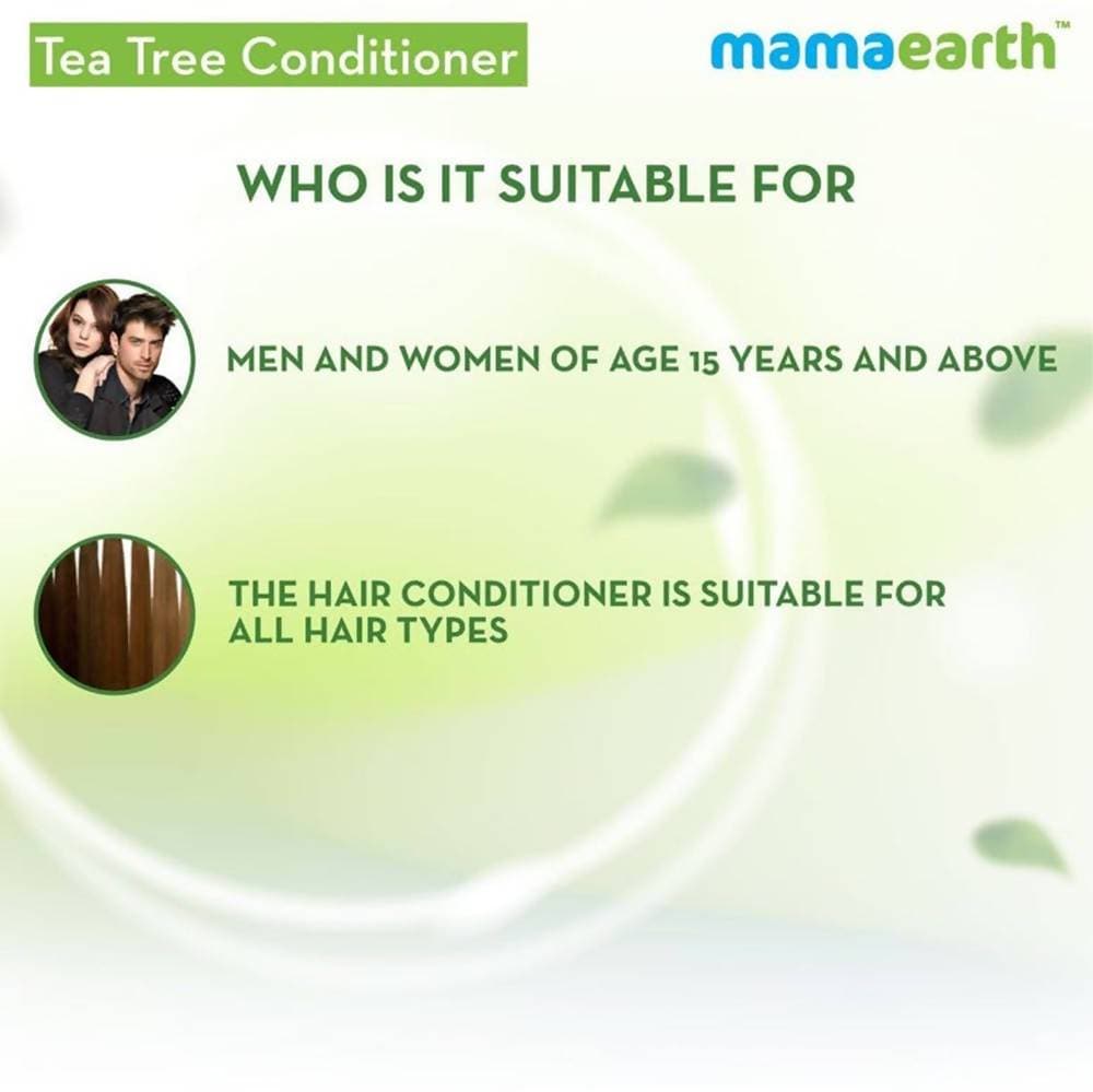 Mamaearth Tea Tree Conditioner For Dandruff Free Hair Mamaearth Tea Tree Conditioner For Dandruff Free Hair