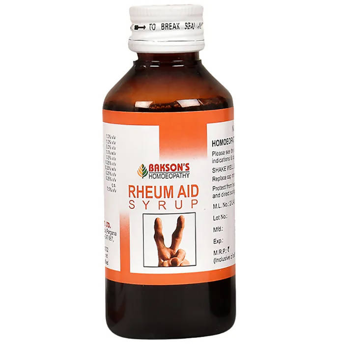 Bakson's Homeopathy Rheum Aid Syrup Bakson's Homeopathy Rheum Aid Syrup