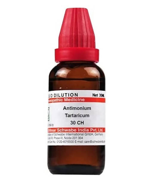 Dr. Willmar Schwabe India Antimonium Tartaricum Dilution Dr. Willmar Schwabe India Antimonium Tartaricum Dilution