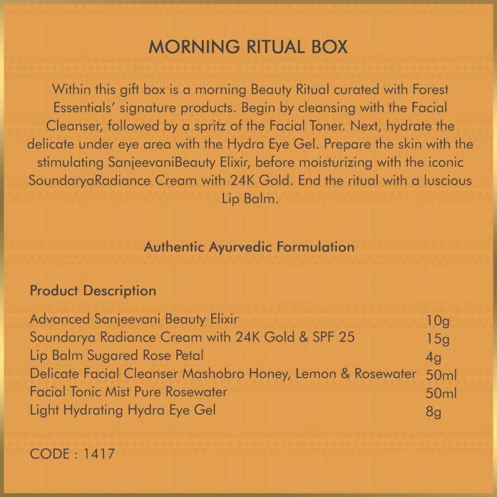 Forest Essentials Morning Ritual Box Forest Essentials Morning Ritual Box