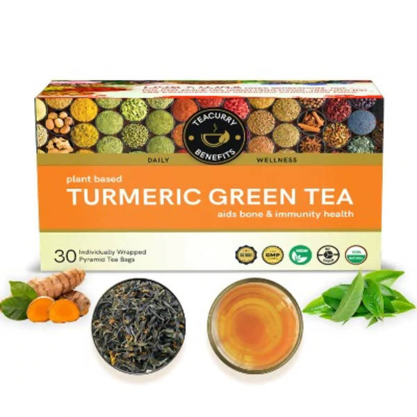Teacurry Turmeric Green Tea - Safuron