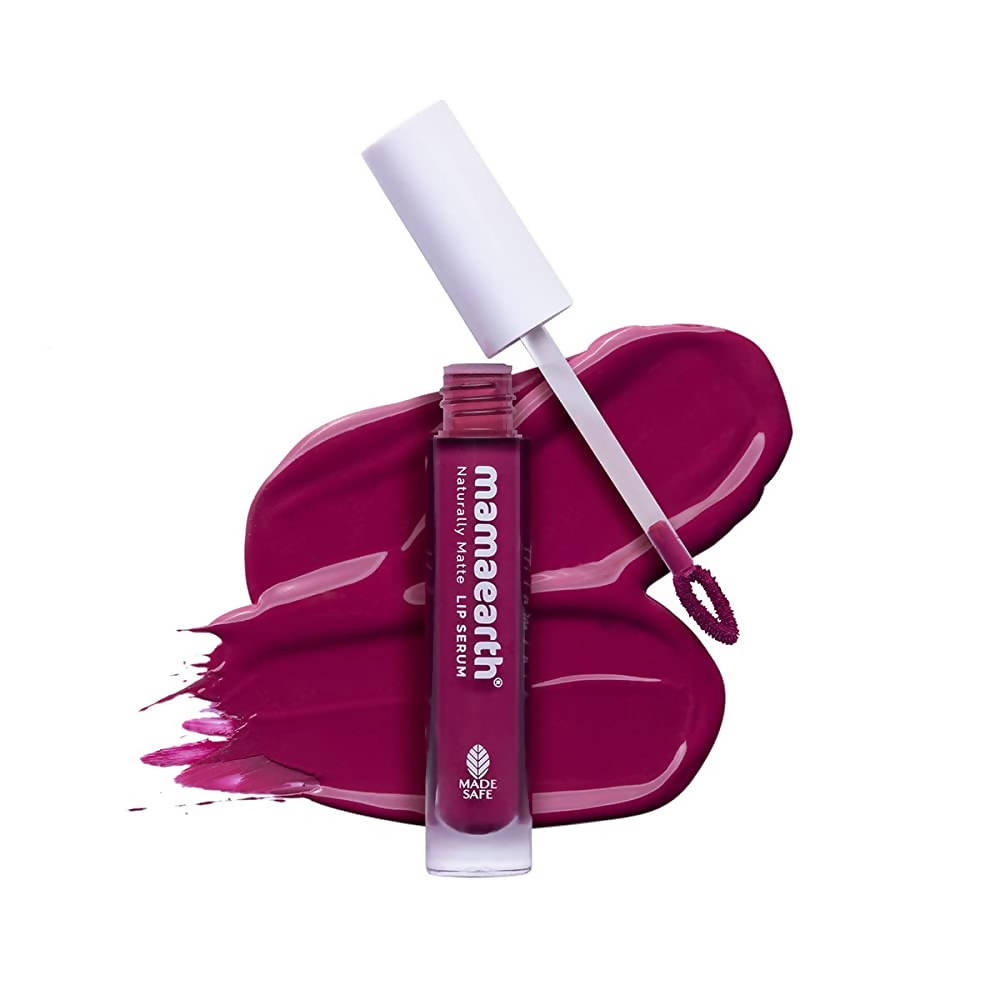 Mamaearth Naturally Matte Lip Serum / Berrydict Magenta Mamaearth Naturally Matte Lip Serum / Berrydict Magenta