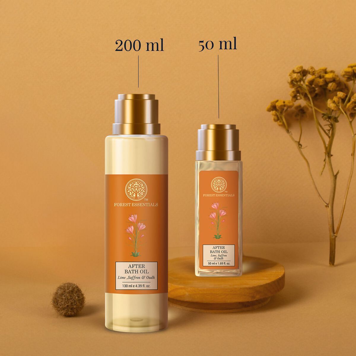Forest Essentials After Bath Oil Lime Saffron & Oudh Forest Essentials After Bath Oil Lime Saffron & Oudh