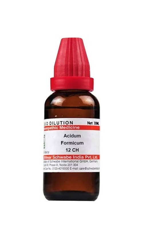 Dr. Willmar Schwabe India Acidum Formicum Dilution Dr. Willmar Schwabe India Acidum Formicum Dilution