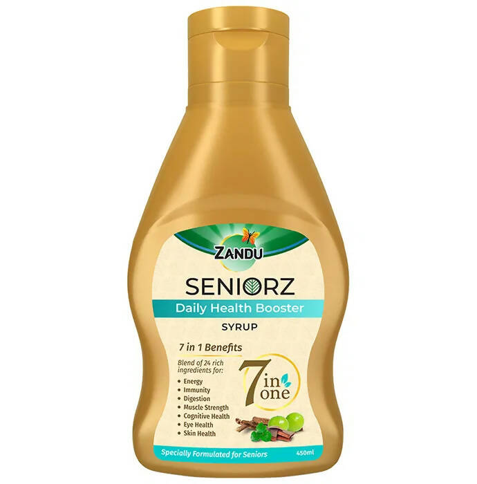 Zandu Seniorz Daily Health Booster Syrup - safuroncart