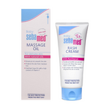 SebaMed Baby Rash Cream 100ml & Baby Massage Oil 150ml Combo - Safuron