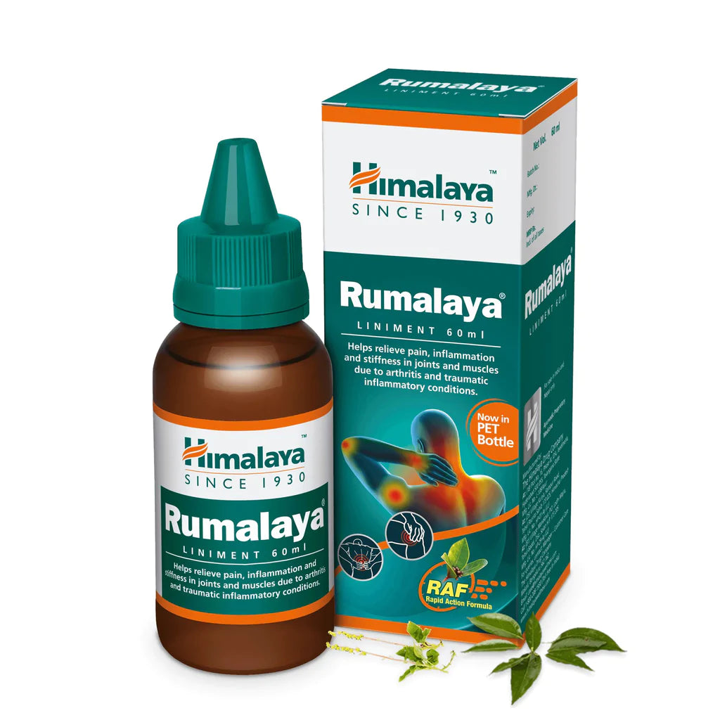 Himalaya Herbals Rumalaya Liniment Liquid (60 ml) Himalaya Herbals Rumalaya Liniment Liquid (60 ml)