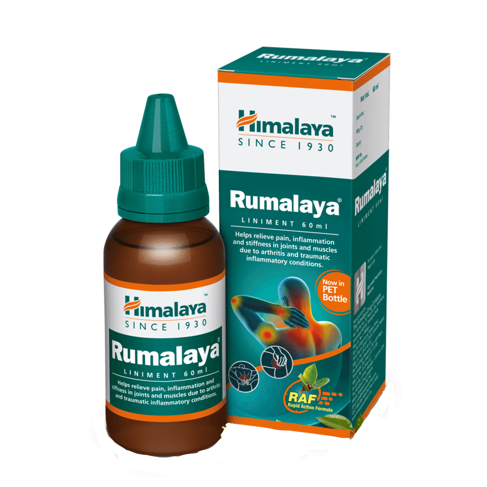 Himalaya Herbals Rumalaya Liniment Liquid (60 ml) Himalaya Herbals Rumalaya Liniment Liquid (60 ml)
