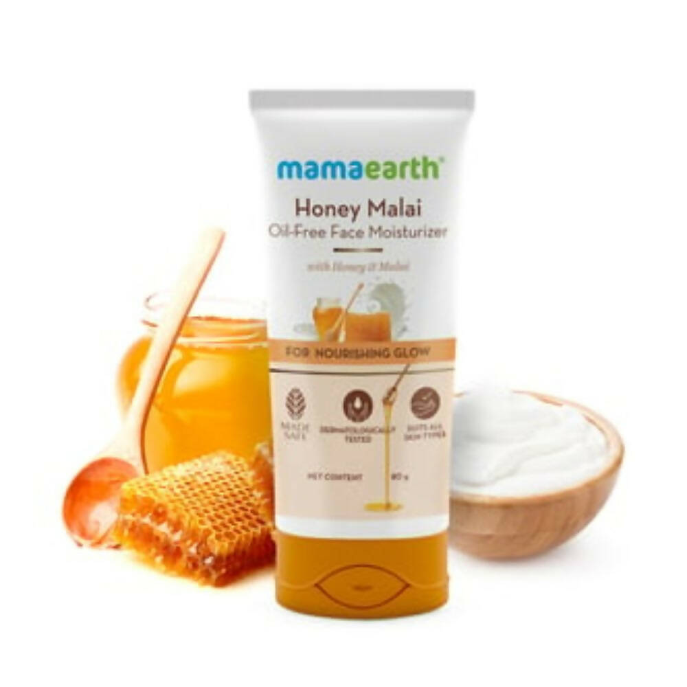 Mamaearth Honey Malai Oil-Free Face Moisturizer Mamaearth Honey Malai Oil-Free Face Moisturizer