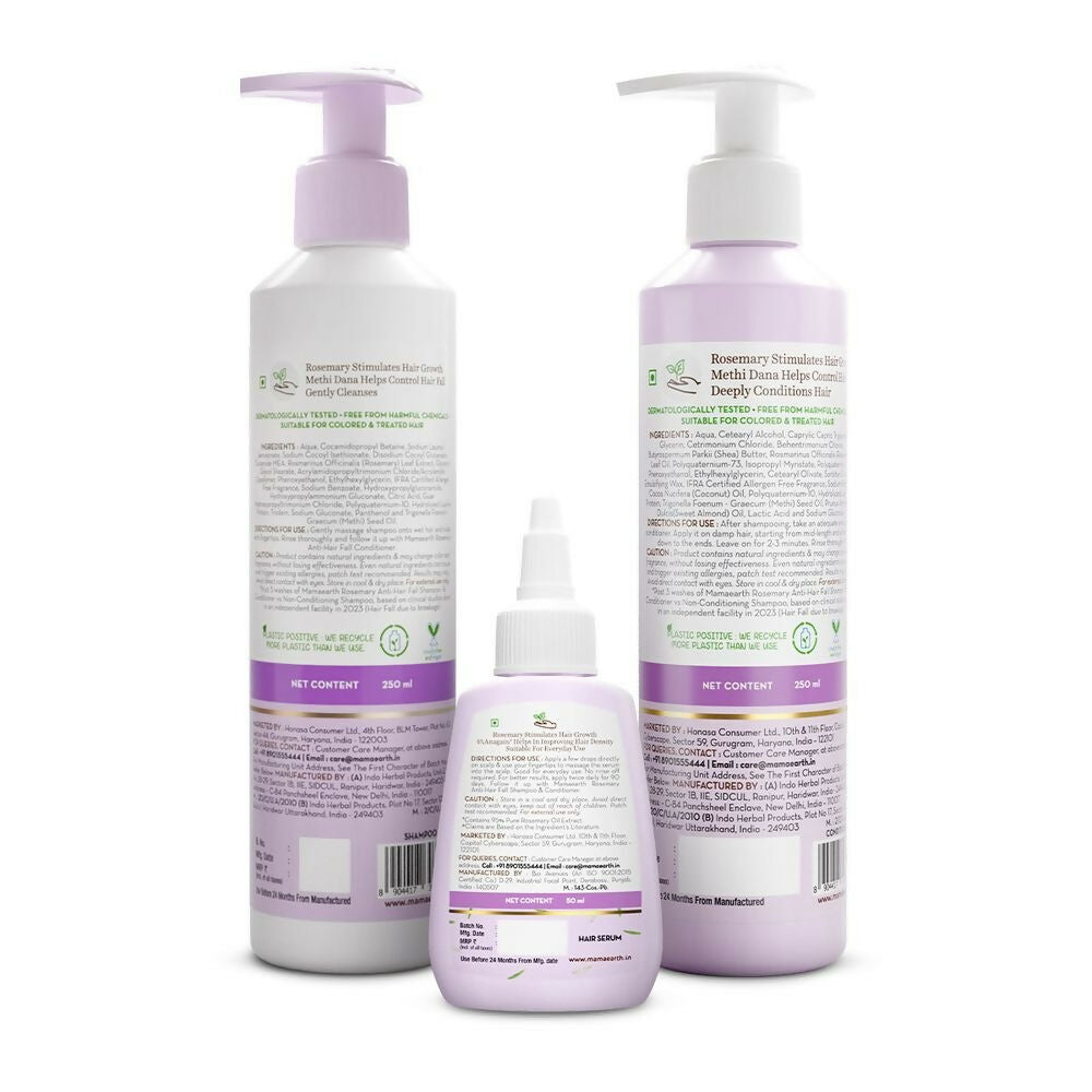 Mamaearth Rosemary Hair Growth Boosting Combo Mamaearth Rosemary Hair Growth Boosting Combo