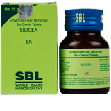 SBL Homeopathy Silicea Biochemic Tablet 6X