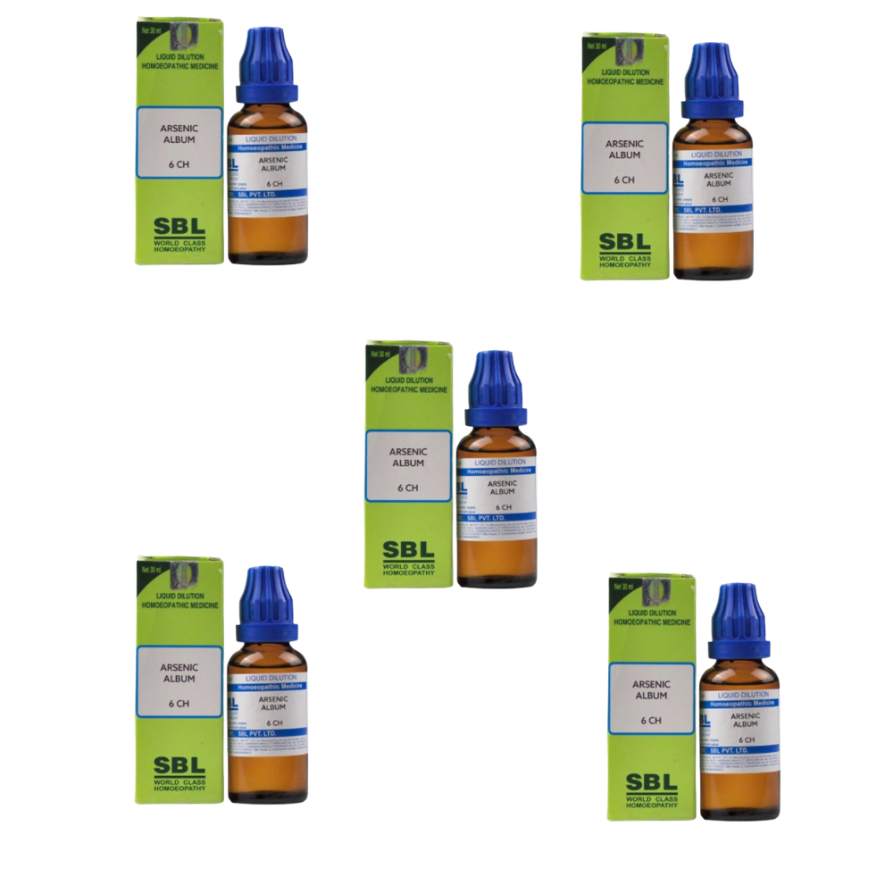SBL Homeopathy Arsenicum Album Dilution - Safuron SBL Homeopathy Arsenicum Album Dilution - Safuron