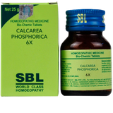SBL Homeopathy Calcarea Phosphorica Biochemic Tablet 6X (25 gm)