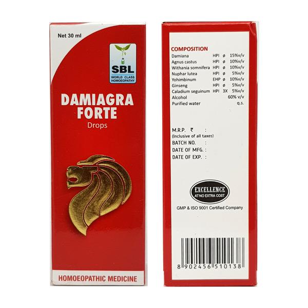 SBL Homeopathy Damiagra Forte Drops SBL Homeopathy Damiagra Forte Drops