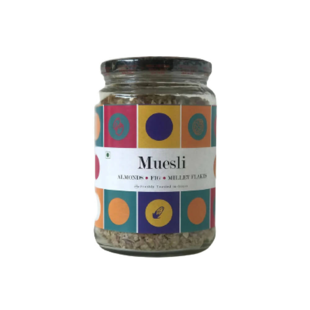 Fresh Mills Muesli with Almonds-Fig-Millet Flakes Fresh Mills