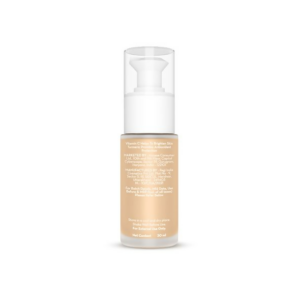 Mamaearth Hydra-Glow Full Coverage Foundation With Vitamin C & Turmeric - Beige Glow - Limited Time Offer Mamaearth Hydra-Glow Full Coverage Foundation With Vitamin C & Turmeric - Beige Glow - Limited Time Offer