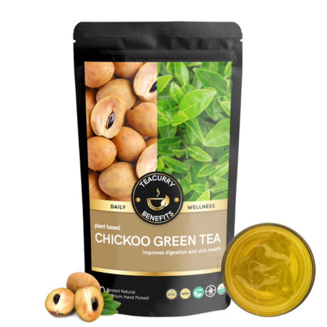Teacurry Chickoo Green Loose Tea Teacurry