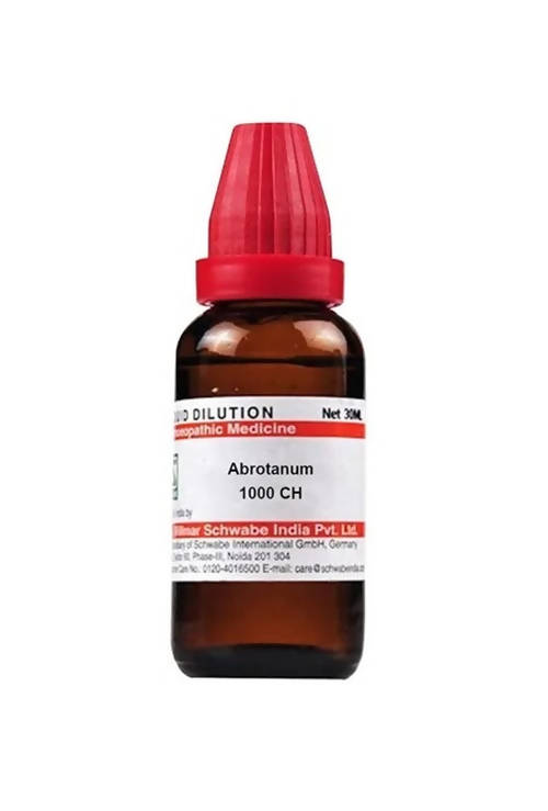 Dr. Willmar Schwabe India Abrotanum Dilution Dr. Willmar Schwabe India Abrotanum Dilution