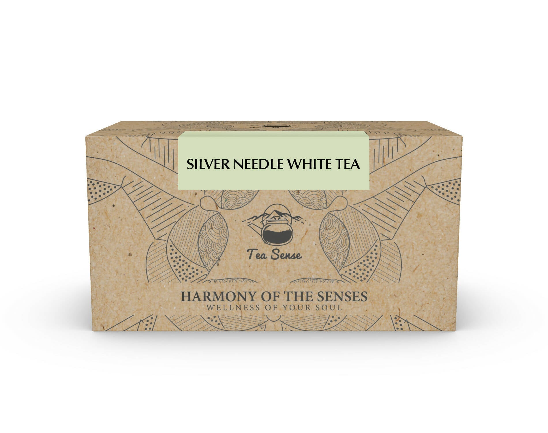 Tea Sense Silver Needle White Tea Bags Box - Safuron