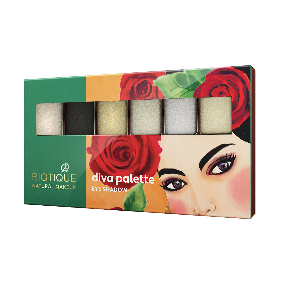 Biotique Diva Palette Eye Shadow - Forest Shimmers Biotique Diva Palette Eye Shadow - Forest Shimmers