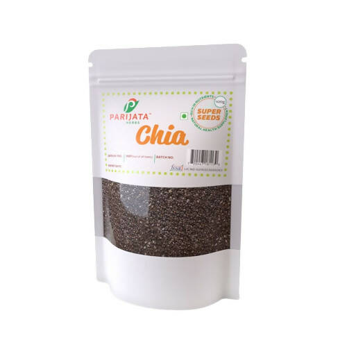 Parijata Herbs Raw Chia Seeds - Safuron