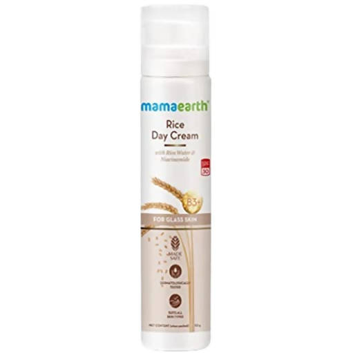 Mamaearth Rice Day Cream With Rice Water & Niacinamide - Safuron