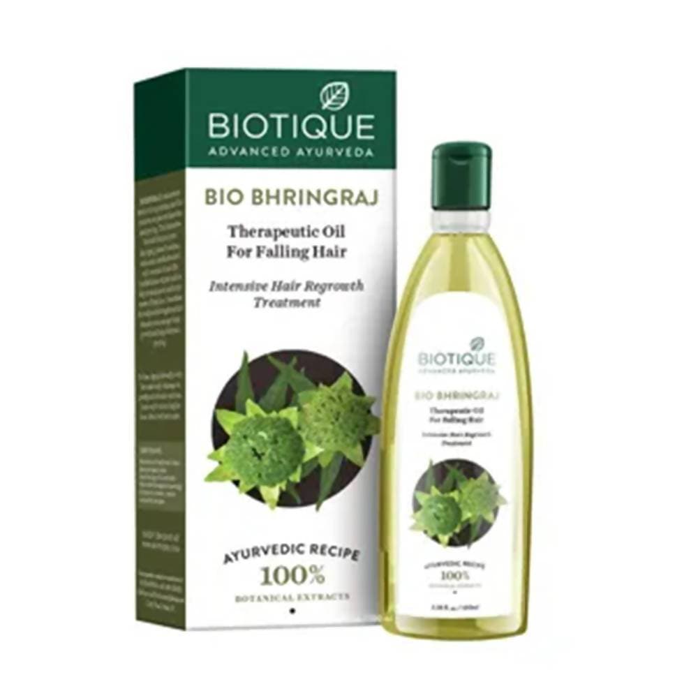 Biotique Bio Bhringraj Fresh Growth Therapeutic Oil For Falling Hair Biotique Bio Bhringraj Fresh Growth Therapeutic Oil For Falling Hair
